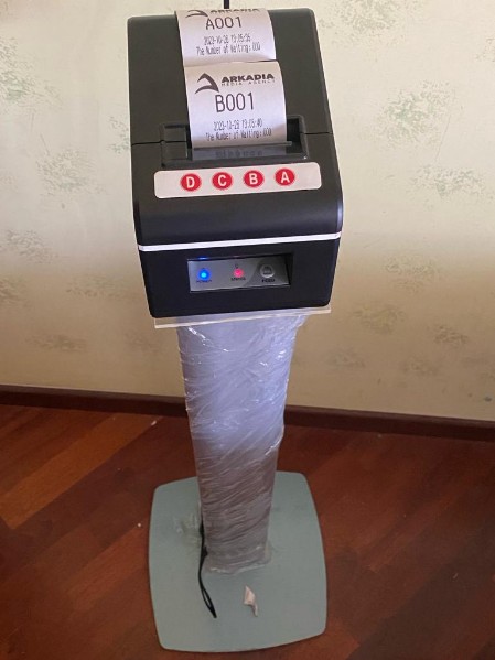Emettitrice di ticket su carta termica