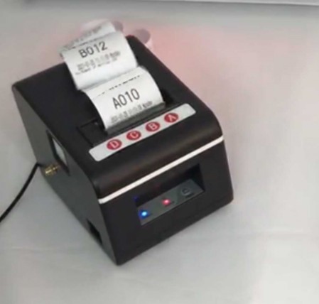 Stampante eliminacode da banco Emettitrice di ticket da banco